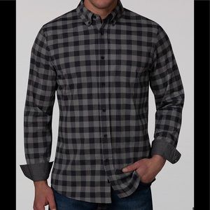 LEE NWT MENS XXL Stretch buttoned L-sleeve shirt